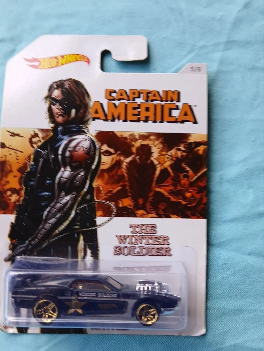 Hot Wheels Captain America Die-Cast Cars Set Of 8